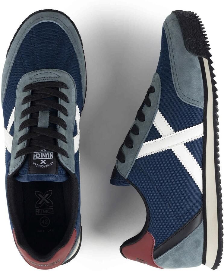 MUNICH Sneakers laag 'RIBER' marine gemengde kleuren - Foto 2