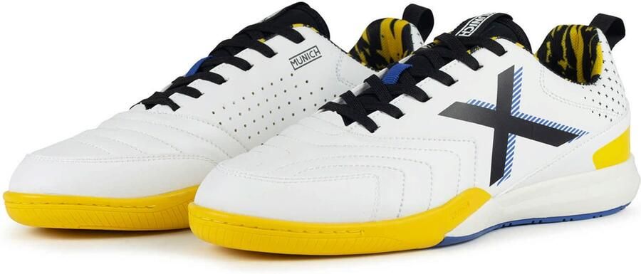 MUNICH Sneakers laag 'Rondito' geel wit - Foto 3
