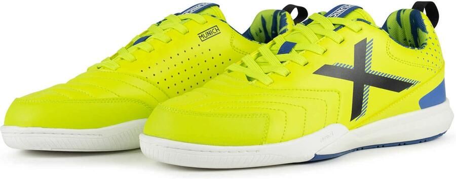 MUNICH Sneakers laag 'Rondito' neongeel zwart - Foto 5
