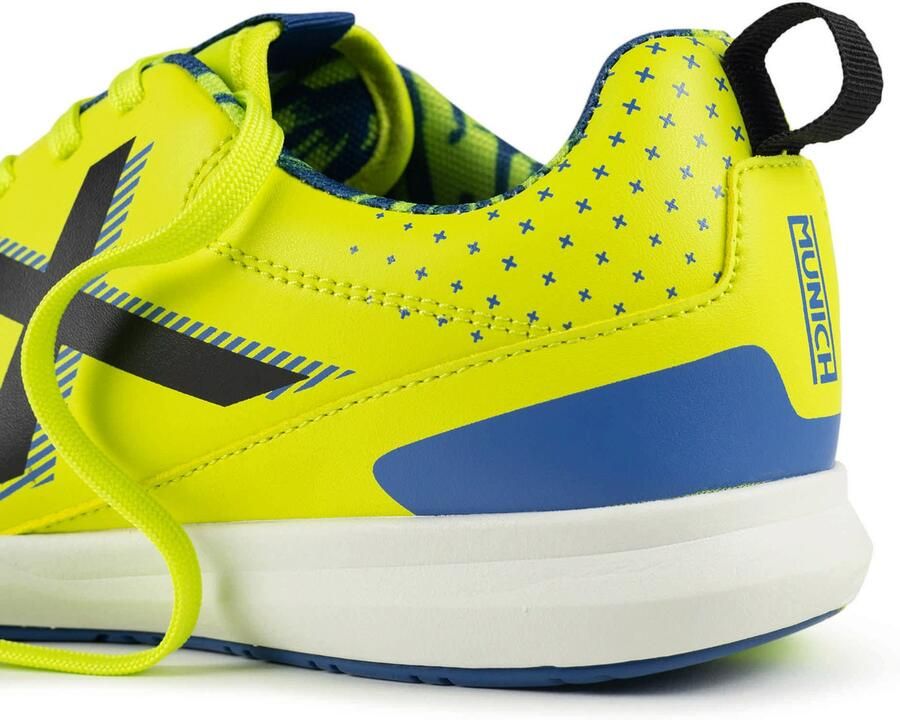 MUNICH Sneakers laag 'Rondito' neongeel zwart - Foto 2