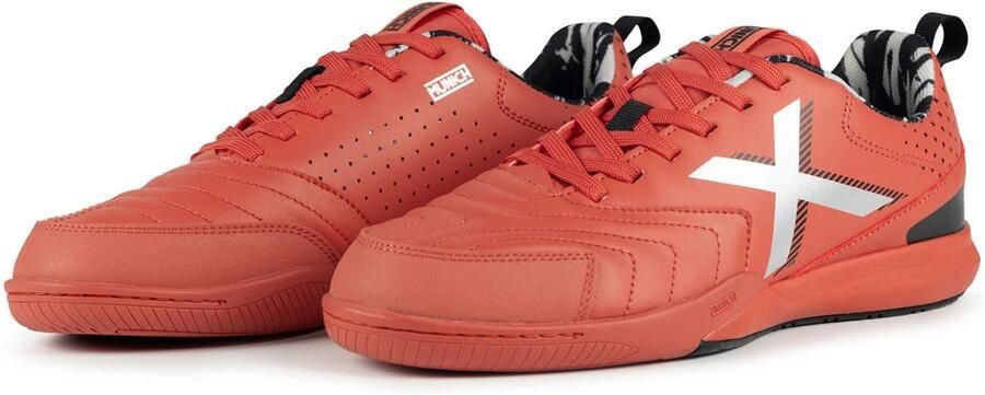 MUNICH Sneakers laag 'Rondito' rood zwart zilver - Foto 5