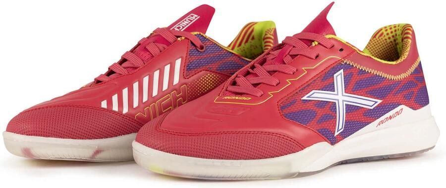 MUNICH Sneakers laag 'Rondo' sand indigo kersrood - Foto 5