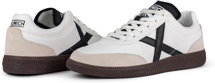 MUNICH Sneakers laag 'RUMBA' beige bruin zwart wit - Foto 3