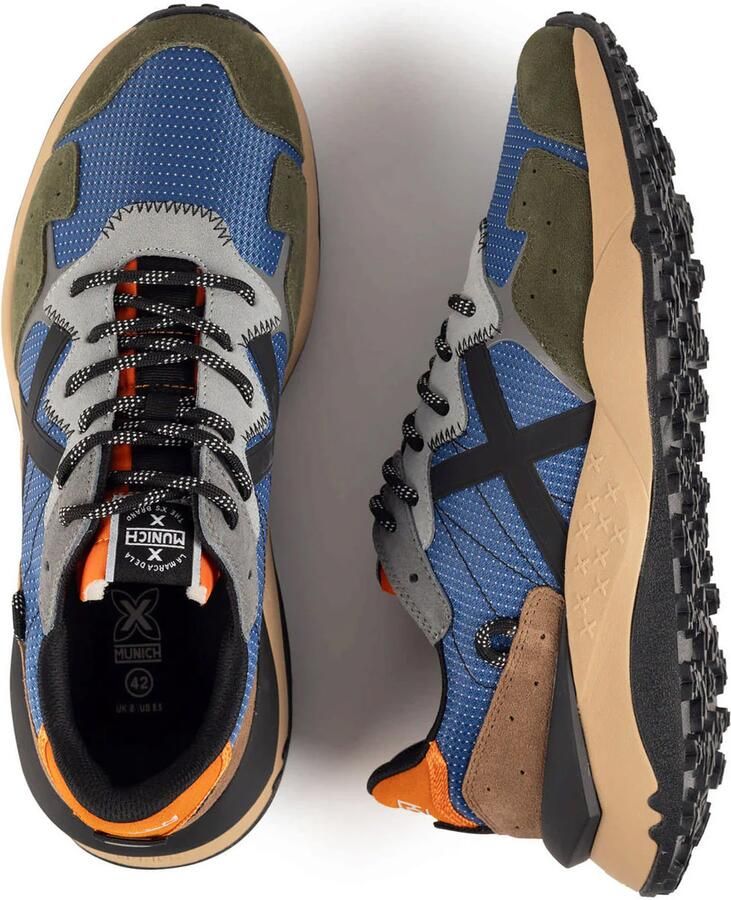 MUNICH Sneakers laag 'SHIBUYA' blauw gemengde kleuren - Foto 4