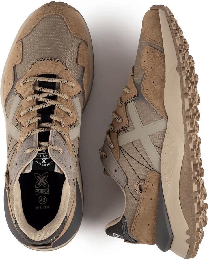MUNICH Sneakers laag 'SHIBUYA' bruin gemengde kleuren - Foto 4