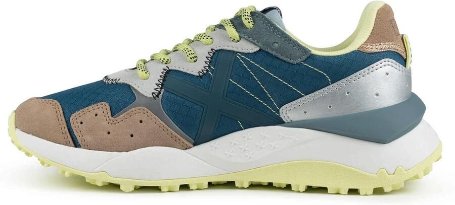 MUNICH Sneakers laag 'SHIBUYA' petrol gemengde kleuren - Foto 2