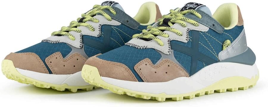 MUNICH Sneakers laag 'SHIBUYA' petrol gemengde kleuren - Foto 3