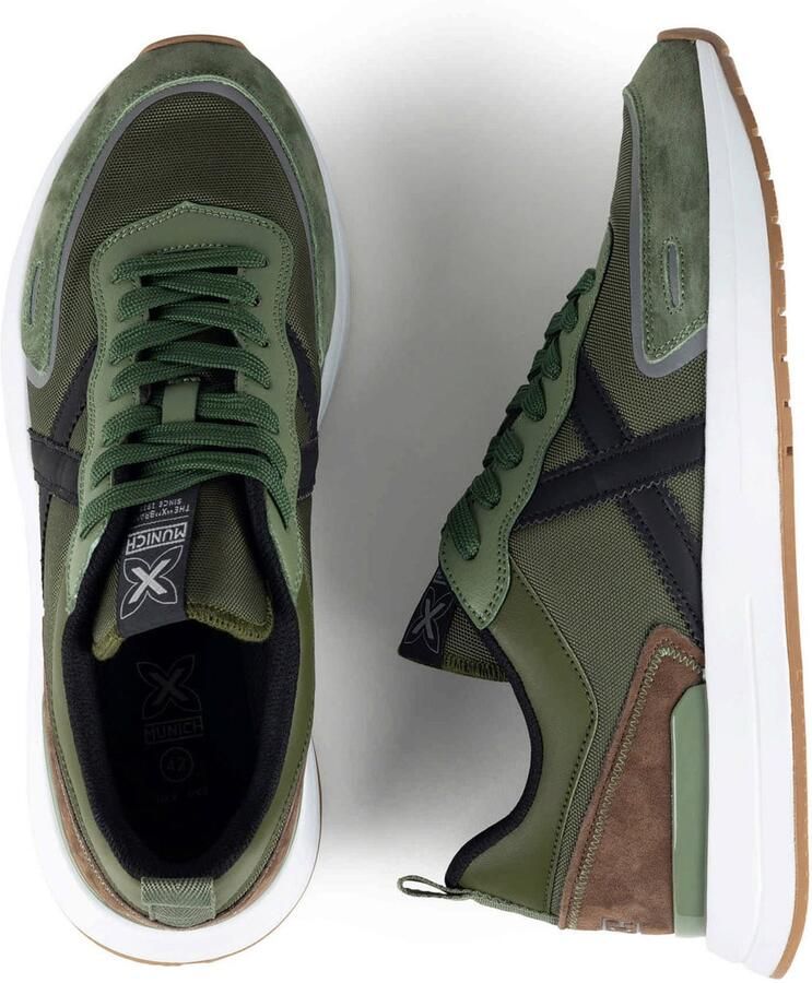 MUNICH Sneakers laag 'SPEED' kaki gemengde kleuren - Foto 2