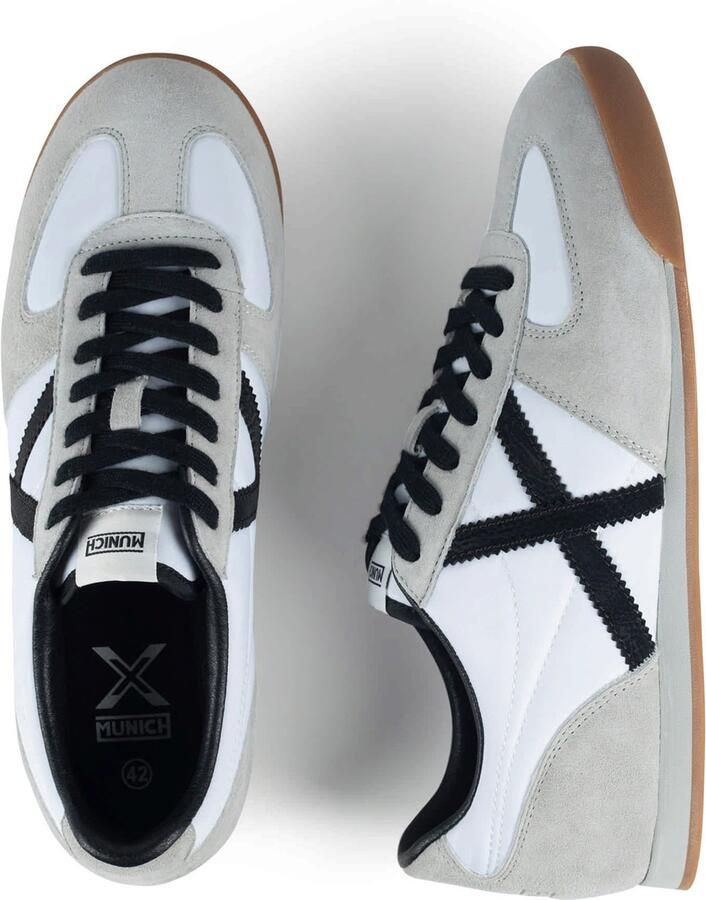 MUNICH Sneakers laag 'STEREO' gemengde kleuren wit - Foto 2