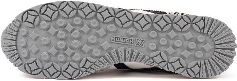 MUNICH Sneakers laag 'Sunset' grijs zwart wit - Foto 2