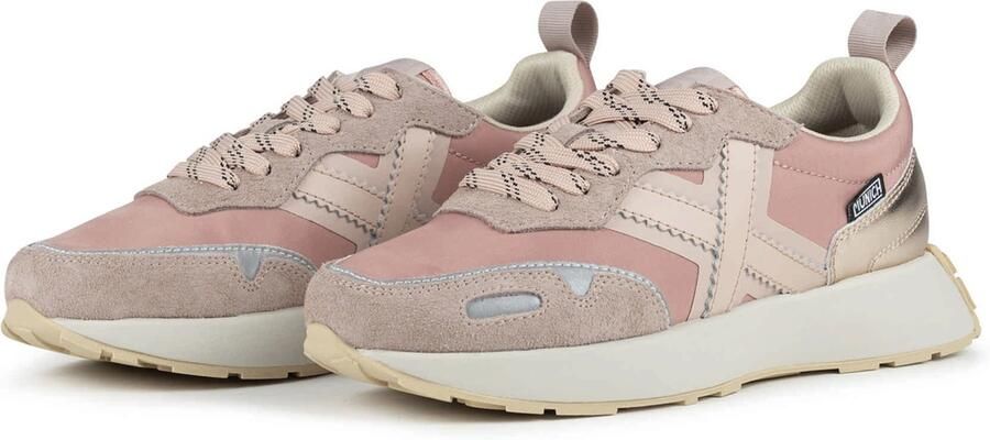 MUNICH Sneakers laag 'XEMINE' gemengde kleuren pastelroze - Foto 2