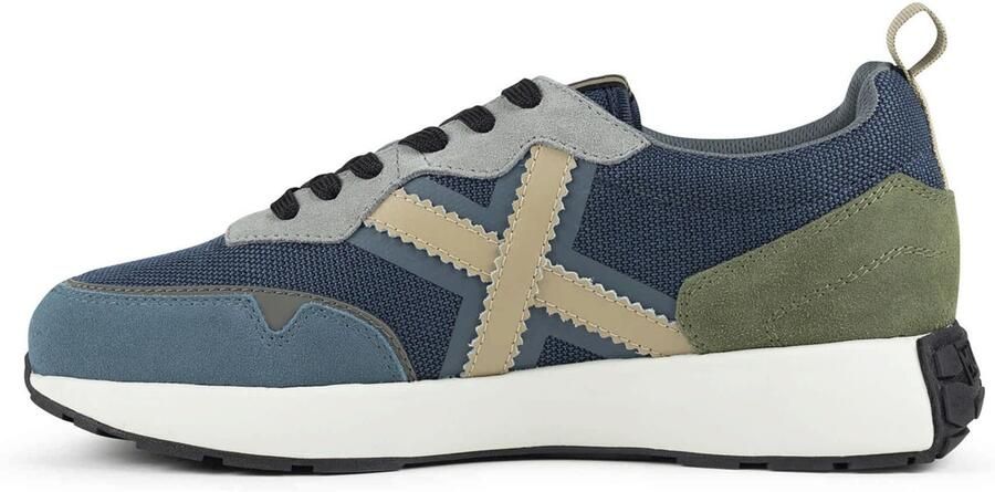 MUNICH Sneakers laag 'XEMINE' marine lichtgrijs olijfgroen - Foto 5