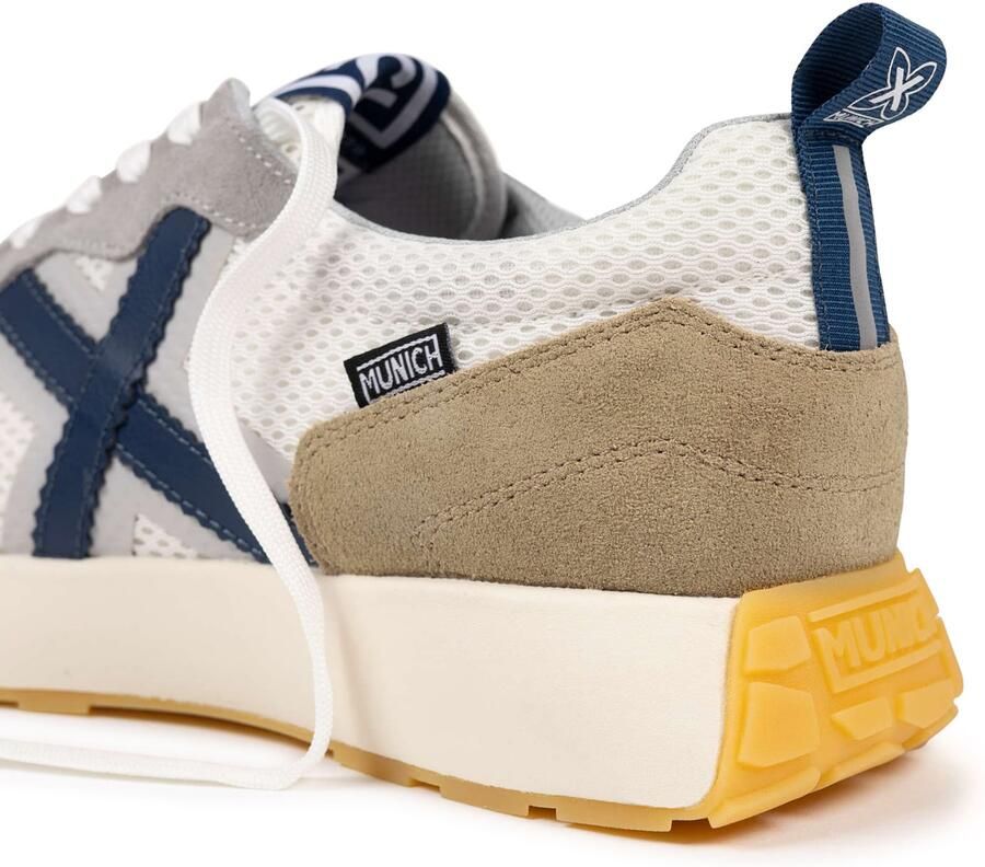 MUNICH Sneakers laag 'Xemine' navy taupe wit - Foto 9