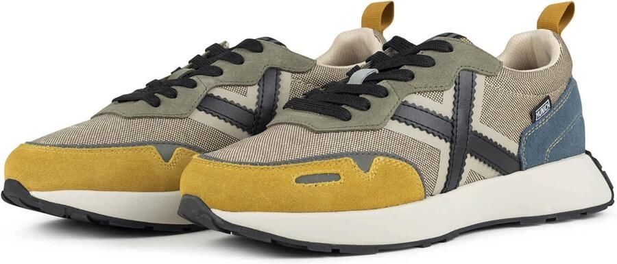 MUNICH Sneakers laag 'XEMINE' taupe gemengde kleuren - Foto 3