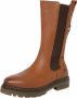 Mustang Chelsea Boot Dames Bruin Cognac - Thumbnail 2