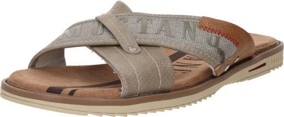 Mustang Heren Slipper Taupe