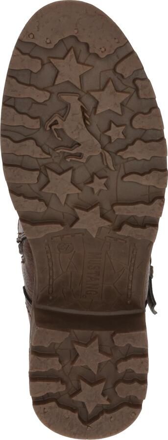 Mustang dames Tex-enkellaarsjes gevoerd bruin 15M0082002-brown - Foto 4