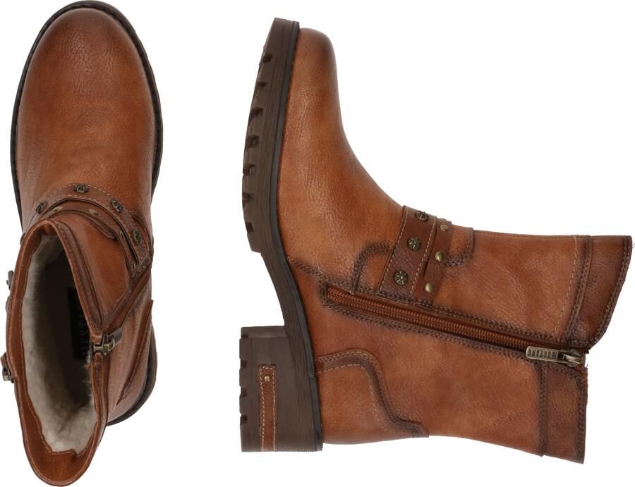 Mustang Shoes Winterlaarzen Haukea Biker boots met blokhak en TEX-membraan - Foto 7