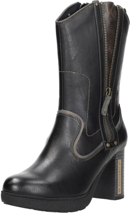 MUSTANG Boots 'Enkellaarsjes Hak' zwart - Foto 6