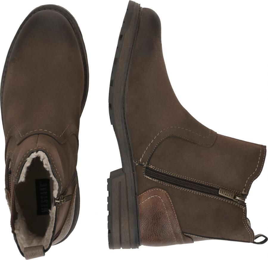 MUSTANG Chelsea boots 'Enkellaarzen' donkerbruin - Foto 7