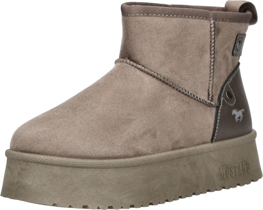 MUSTANG Boots 'Udela' bruin taupe