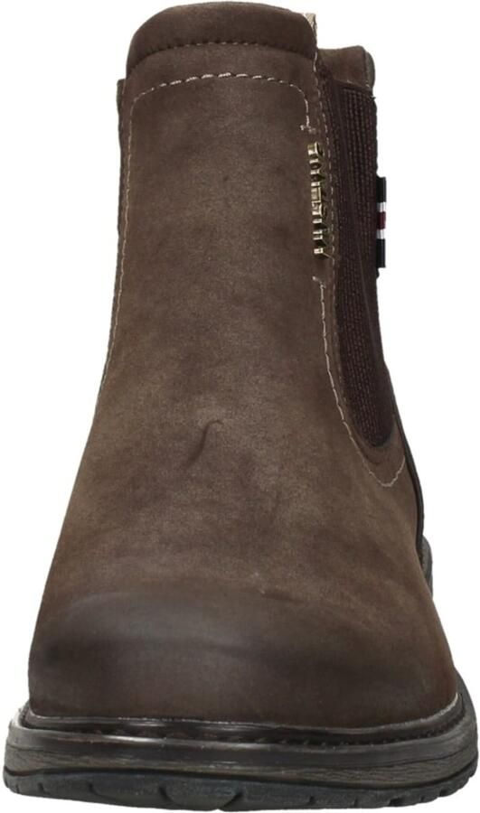 Mustang Shoes Chelsea-boots slip-on boots ankle boots block heel side stretch insert - Foto 6
