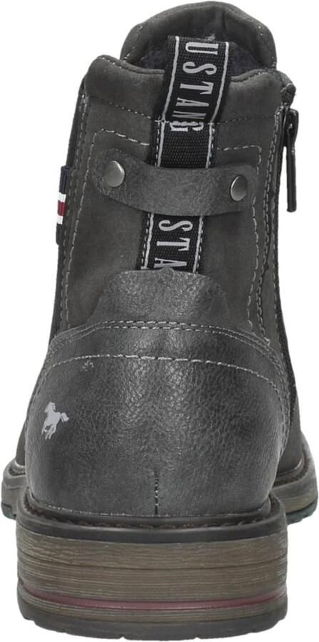 Mustang Shoes Chelsea-boots slip-on boots ankle boots block heel side stretch insert - Foto 8