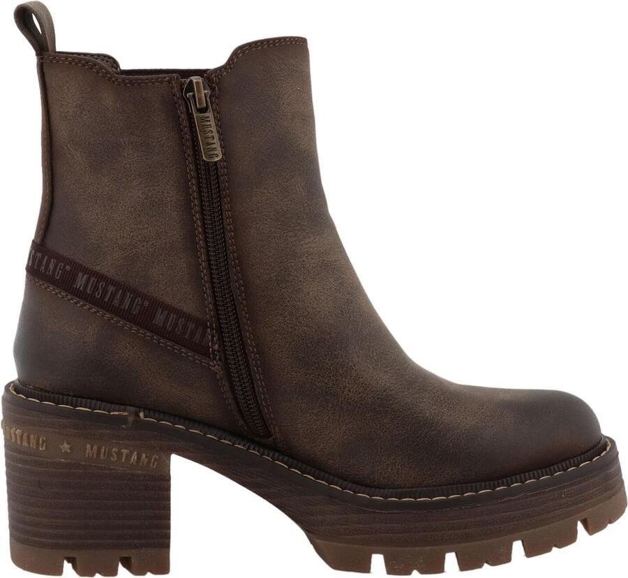 MUSTANG Chelsea boots 'Madlin' bruin - Foto 3
