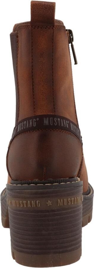 MUSTANG Chelsea boots 'Madlin' kastanjebruin - Foto 6