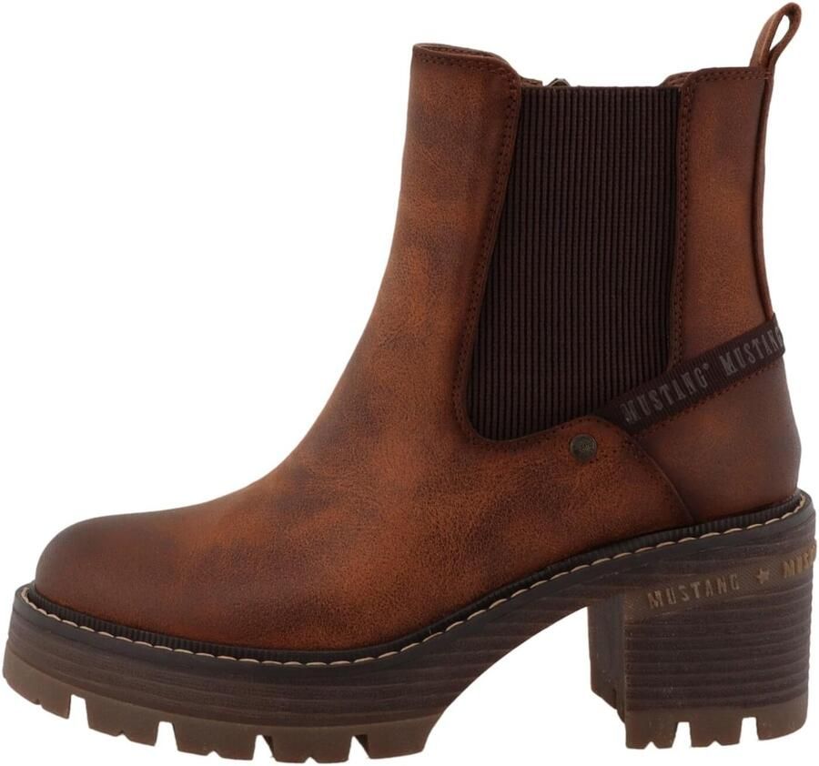 MUSTANG Chelsea boots 'Madlin' kastanjebruin - Foto 2