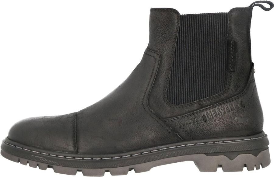 MUSTANG Chelsea boots 'Sebastiano' zwart