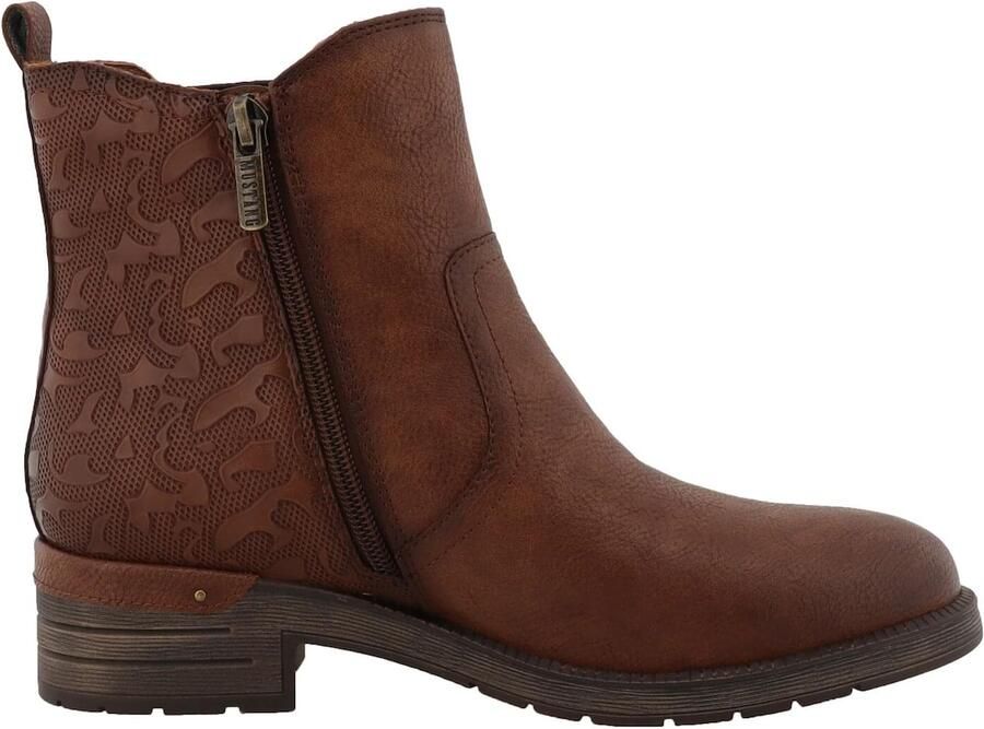 Mustang Shoes Winterlaarsjes Gelja Enkellaarsje winterboots met aantreklus