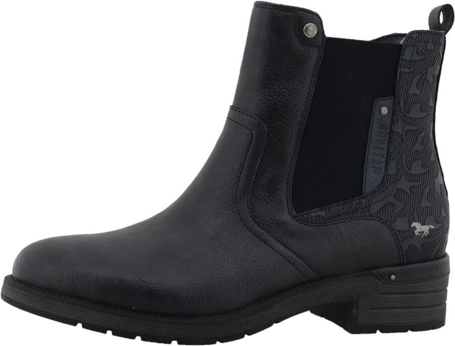 Mustang Shoes Winterlaarsjes Gelja Enkellaarsje winterboots met aantreklus