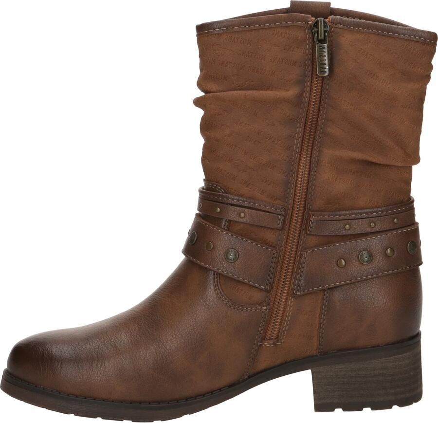 Mustang Shoes Winterlaarzen FABIENNE Enkellaarsje westernboots in used-look