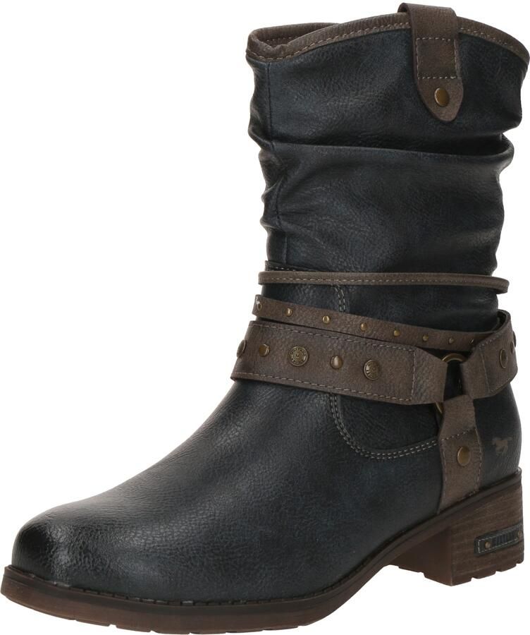 Mustang Shoes Winterlaarzen FABIENNE Enkellaarsje westernboots met warme voering