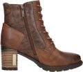 Mustang Veterschoenen Hak Veterschoenen Hak cognac - Cognac