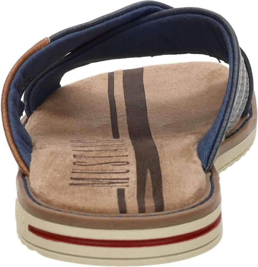 Mustang Shoes Slippers zomerschoen slippers badschoen met opvallende logo-opschrift - Foto 2
