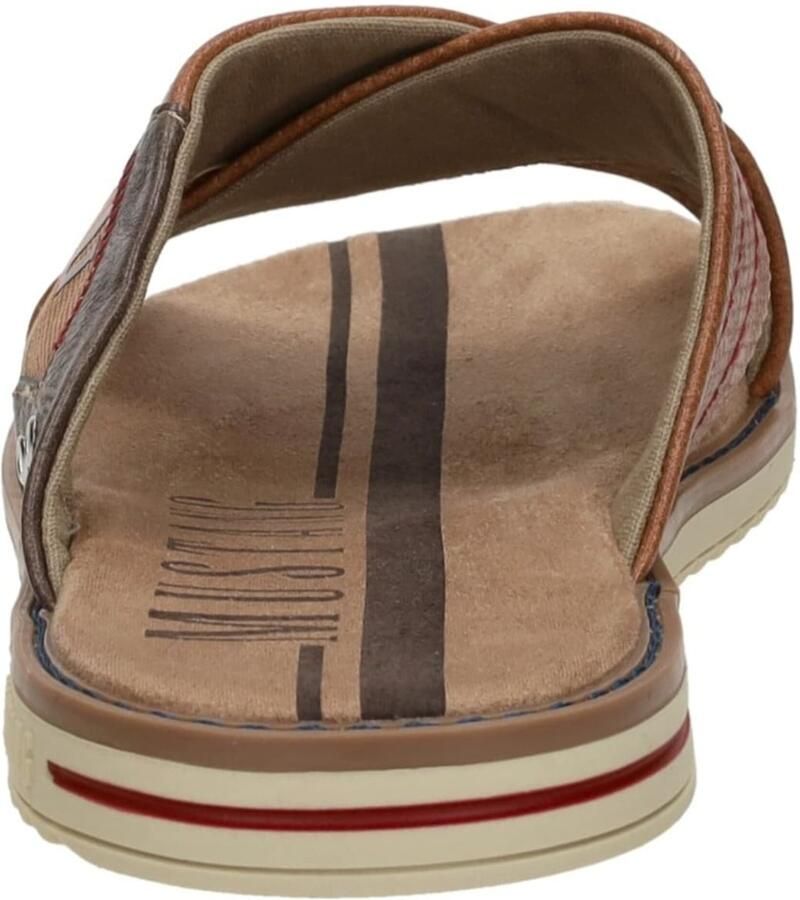 Mustang Shoes Slippers zomerschoen slippers badschoen met opvallende logo-opschrift - Foto 3