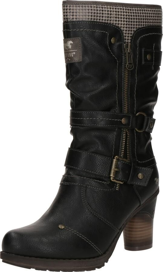 Mustang Shoes Winterlaarzen Palma Korte laars winterlaars met verwarmende textifutter