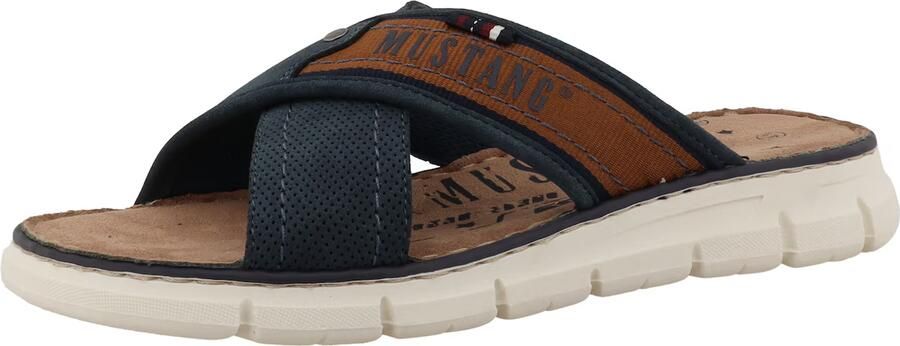 Mustang Slippers Heren Blauw - Foto 3