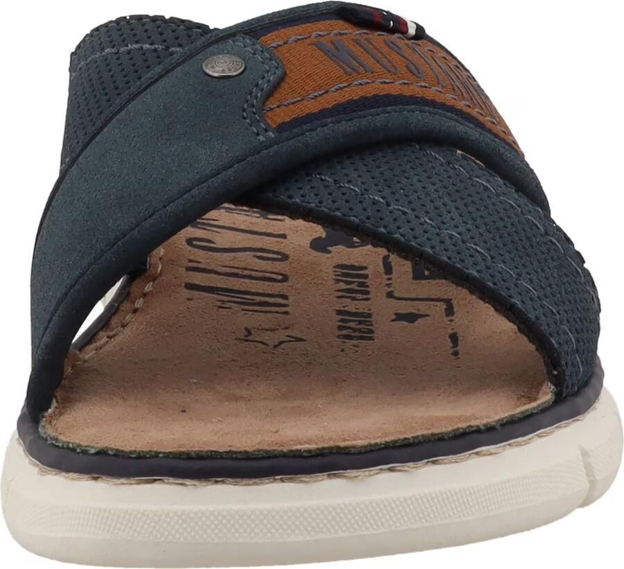 Mustang Slippers Heren Blauw - Foto 4