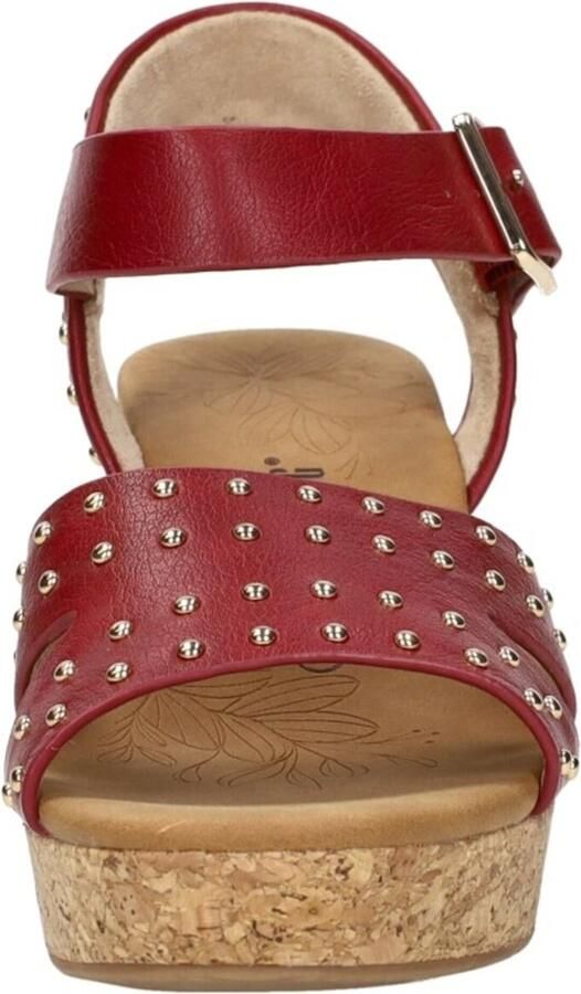 Mustang Sandalen Hak Sandalen Hak Bordeaux - Foto 4