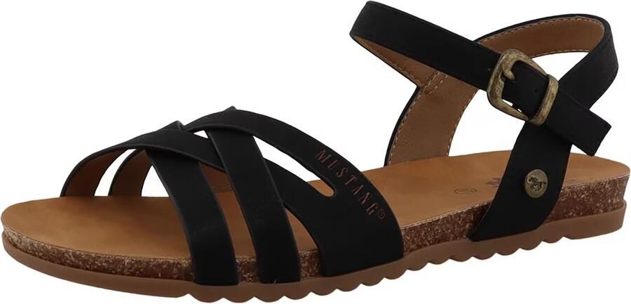 Mustang Sandalen Dames Zwart - Foto 10