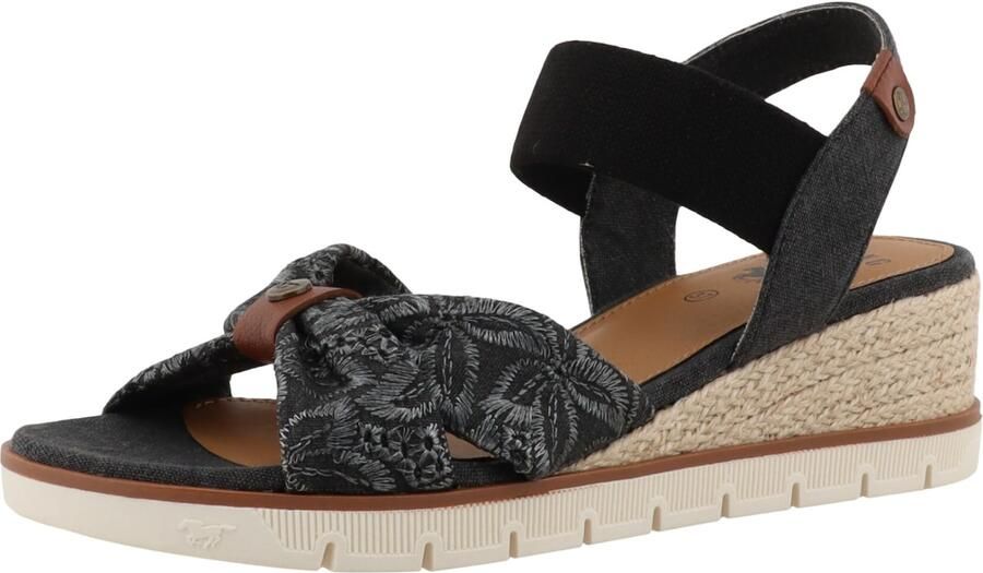 MUSTANG Sandalen met riem zwart