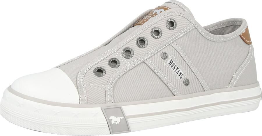 Mustang dames canvas sneaker grijs - Foto 3