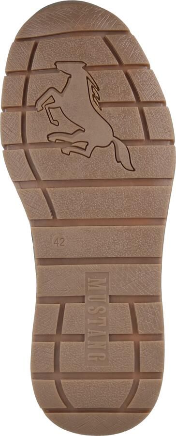 MUSTANG Slip-ons bruin donkergrijs - Foto 4