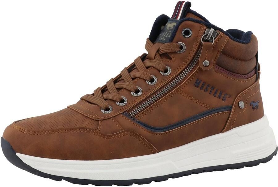 Mustang Shoes Winterlaarzen Luciano High top sneaker veterboots met warme voering