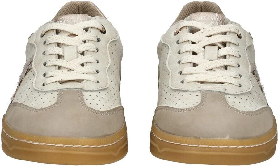 MUSTANG Sneakers laag beige brons zwart eierschaal - Foto 3
