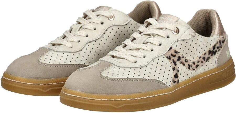 MUSTANG Sneakers laag beige brons zwart eierschaal - Foto 7