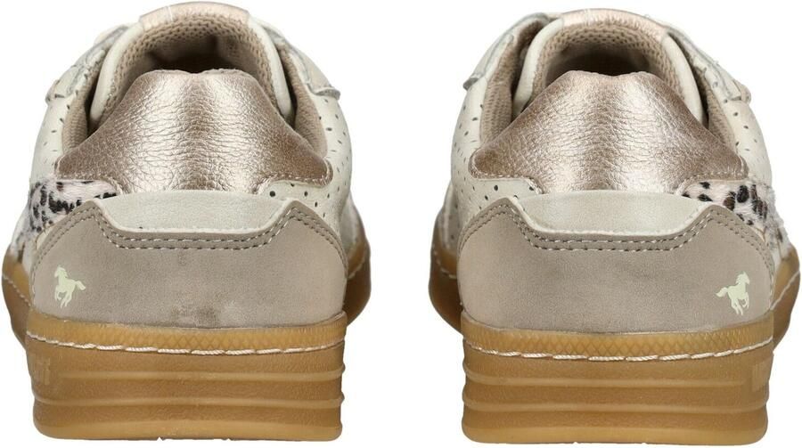MUSTANG Sneakers laag beige brons zwart eierschaal - Foto 4